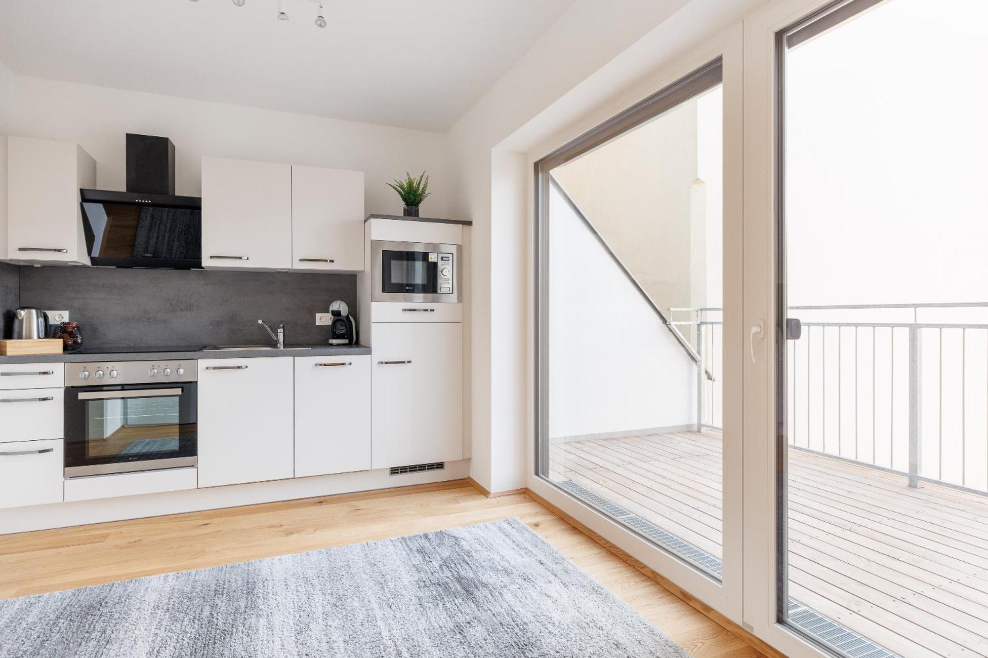 Symphony Apartments 42 - Modern Loft With Terrace And Grill In Central Location فيينا المظهر الخارجي الصورة