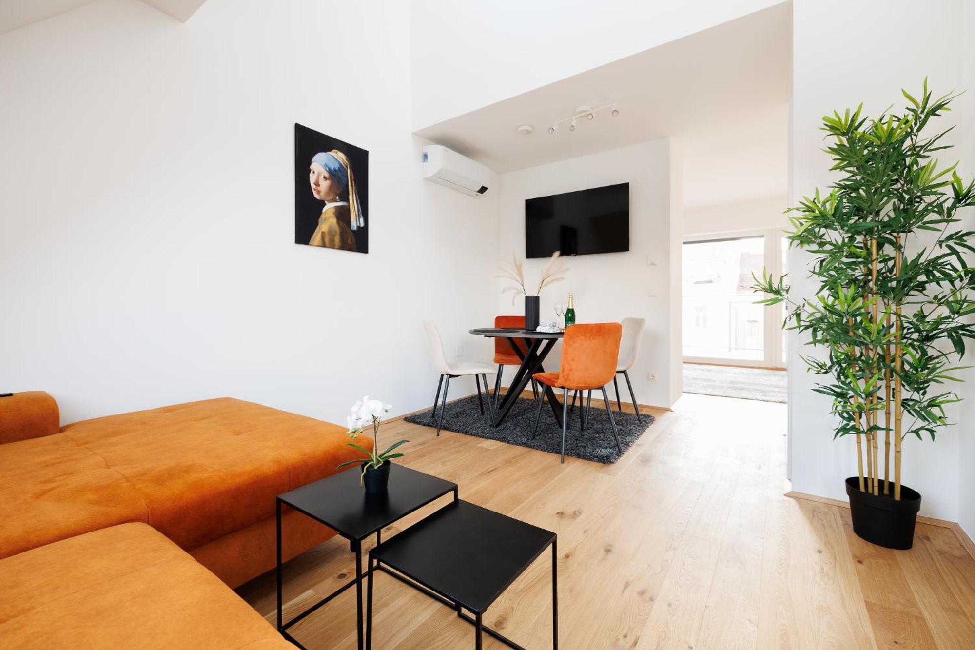 Symphony Apartments 42 - Modern Loft With Terrace And Grill In Central Location فيينا المظهر الخارجي الصورة